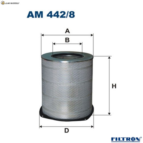 Filtro aria 442 per - am, volvo