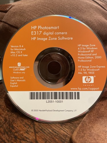 Photosmart e317 fotocamera - hp,
